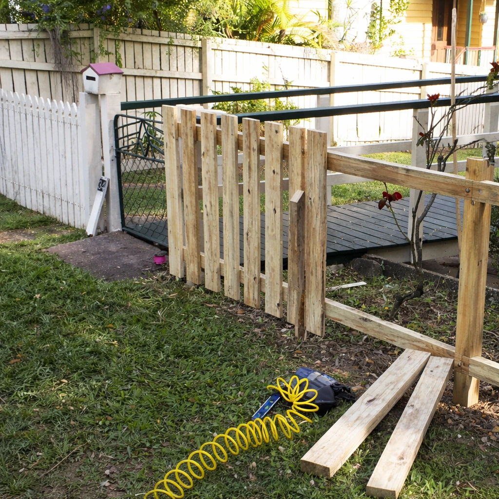 Property maintenance services including doors hanging, gates and timber repairs