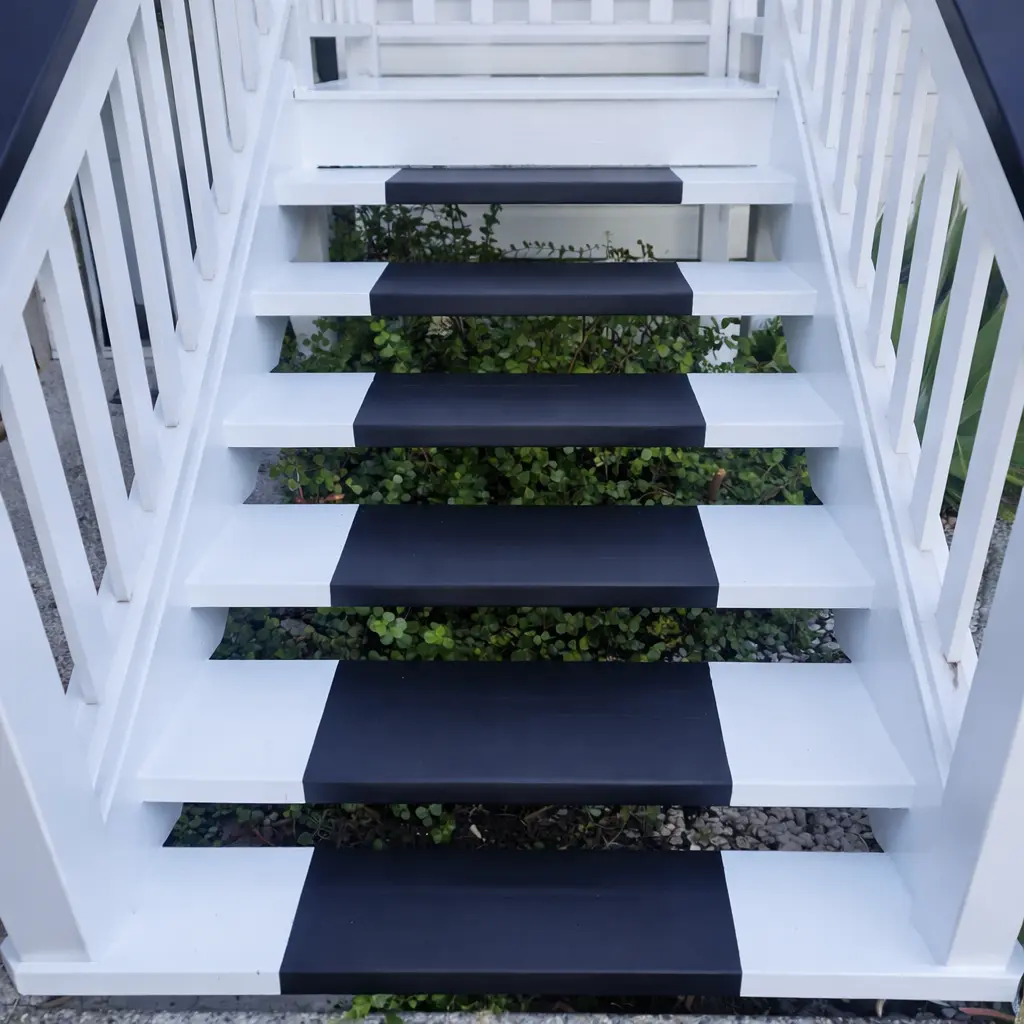 External timber stairs rebuild.