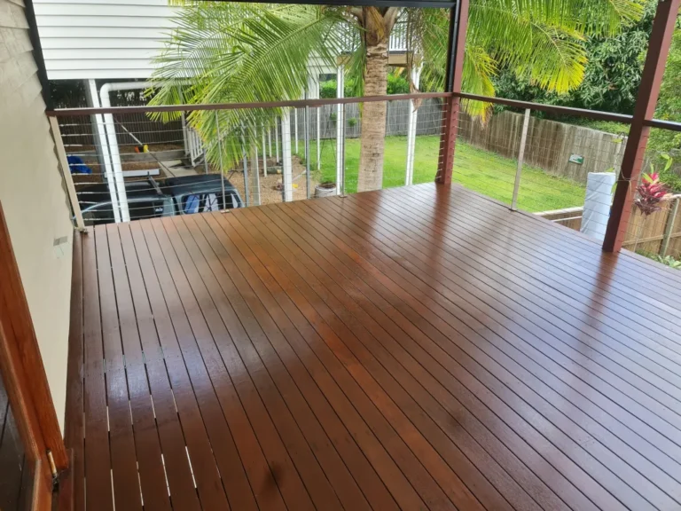 Deck and handrail rejuvenation.